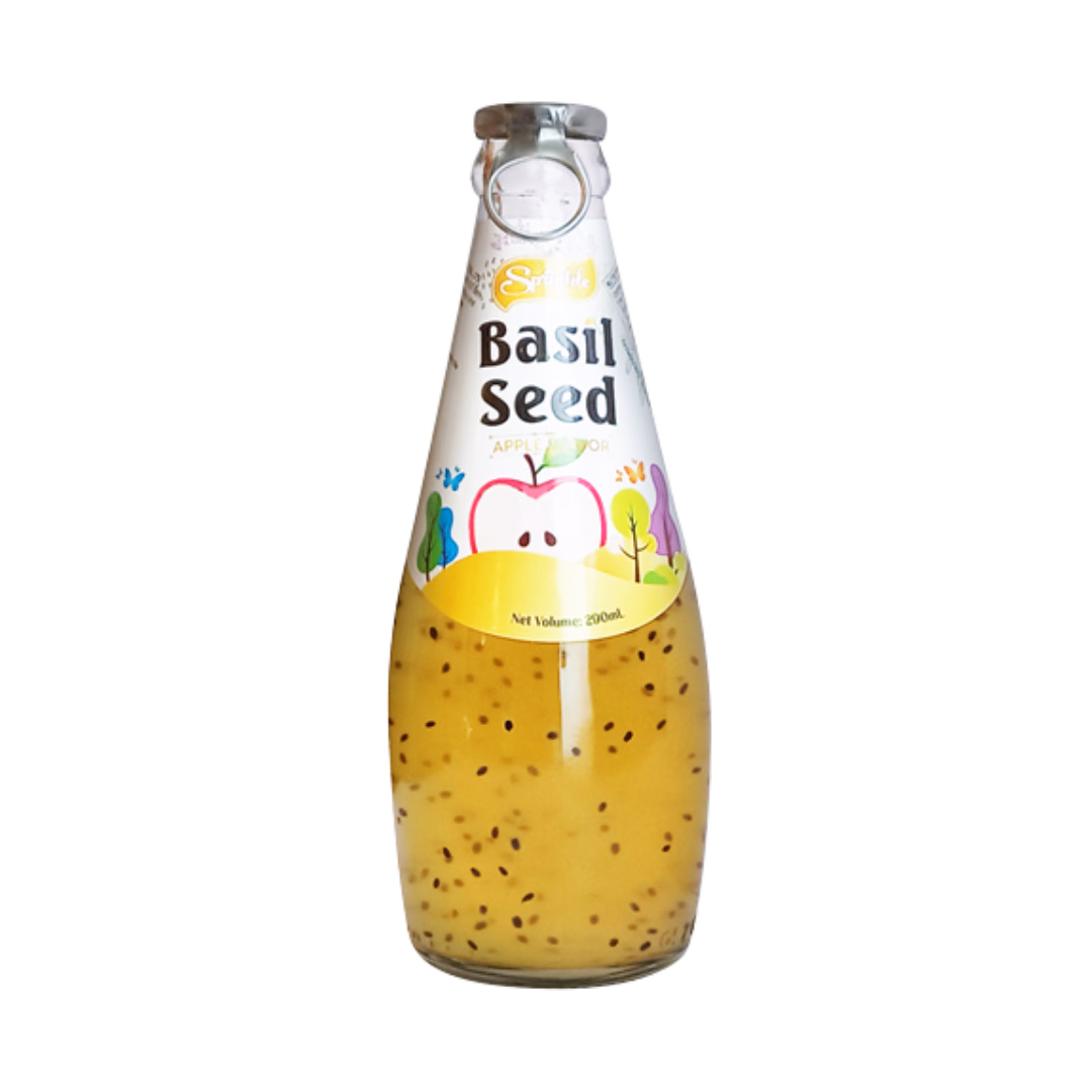 Sprinkle Basil Seed Apple (290ml) - Beverages