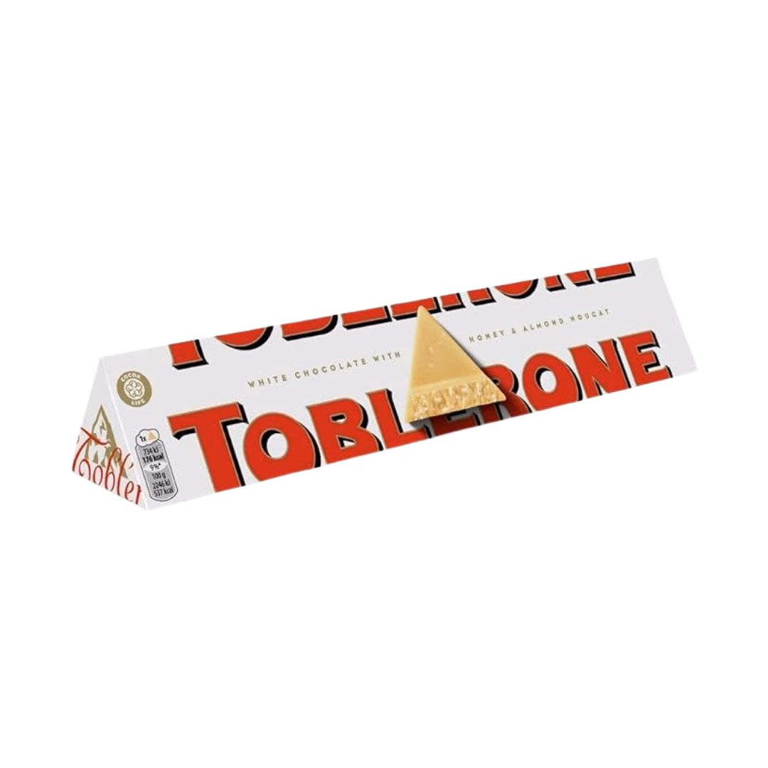 Toblerone White Chocolate (100g) - Chocolates Sri Lanka