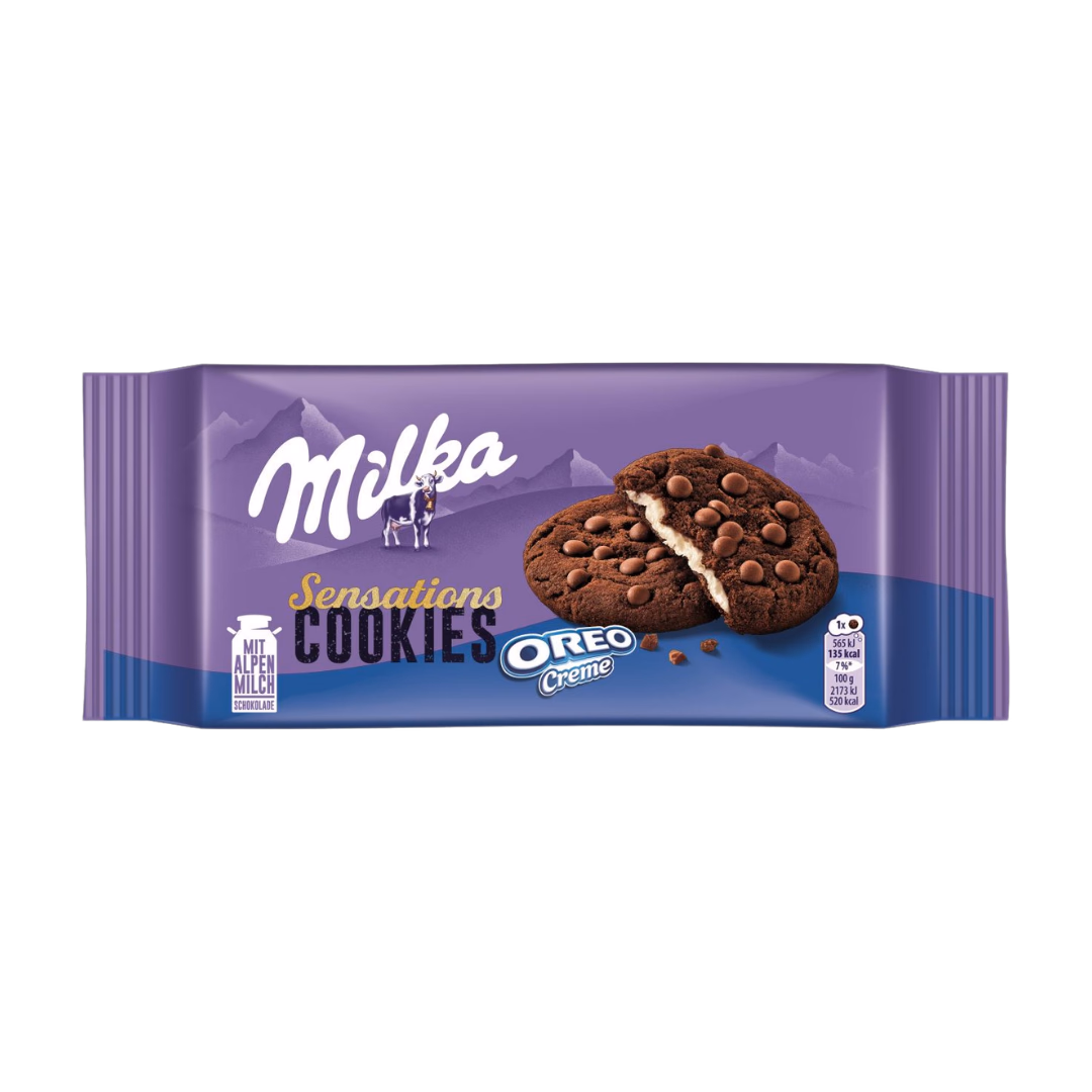 Milka Sensations Cookies Oreo (156g) - Chocolates Sri Lanka