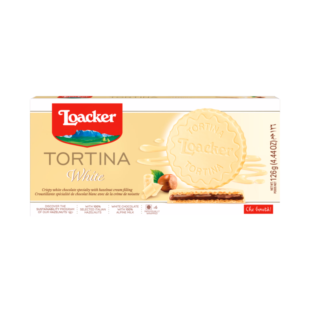 Loacker Tortina White (126g) - Chocolates Sri Lanka