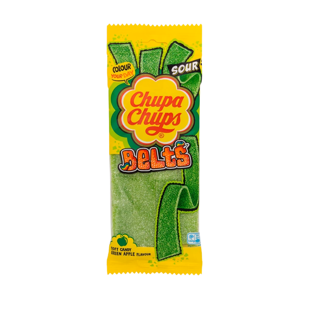 Chupa Chups Sour Belts (90g) - Snacks
