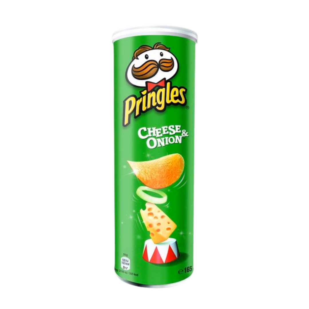 Pringles Cheese & Onion (165g) - Snacks Sri Lanka