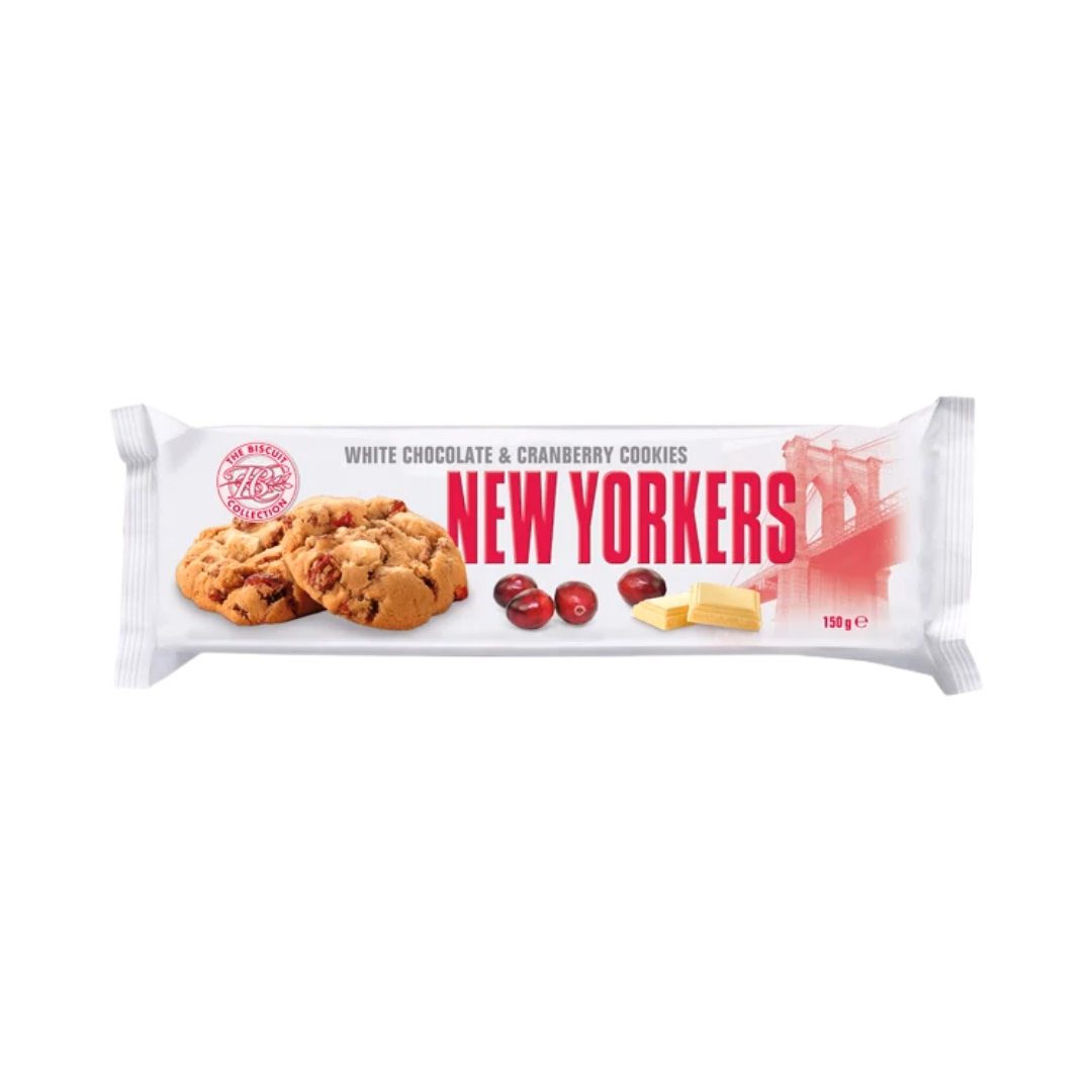 New Yorkers White Choc Cranberry (150g) - Snacks Sri Lanka